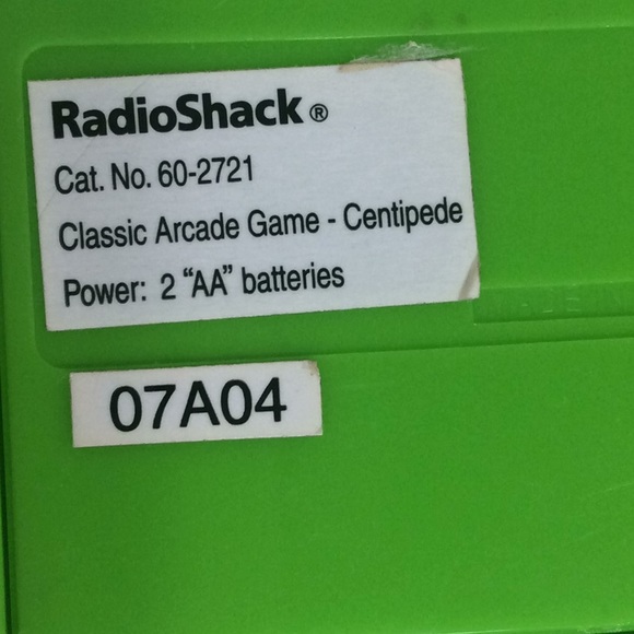 Vintage Radio Shack Centipede Handheld Video Game - Picture 3 of 8